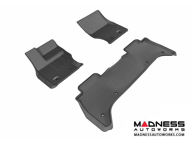 Land Rover Range Rover Floor Mats (Set of 3) - Black by 3D MAXpider